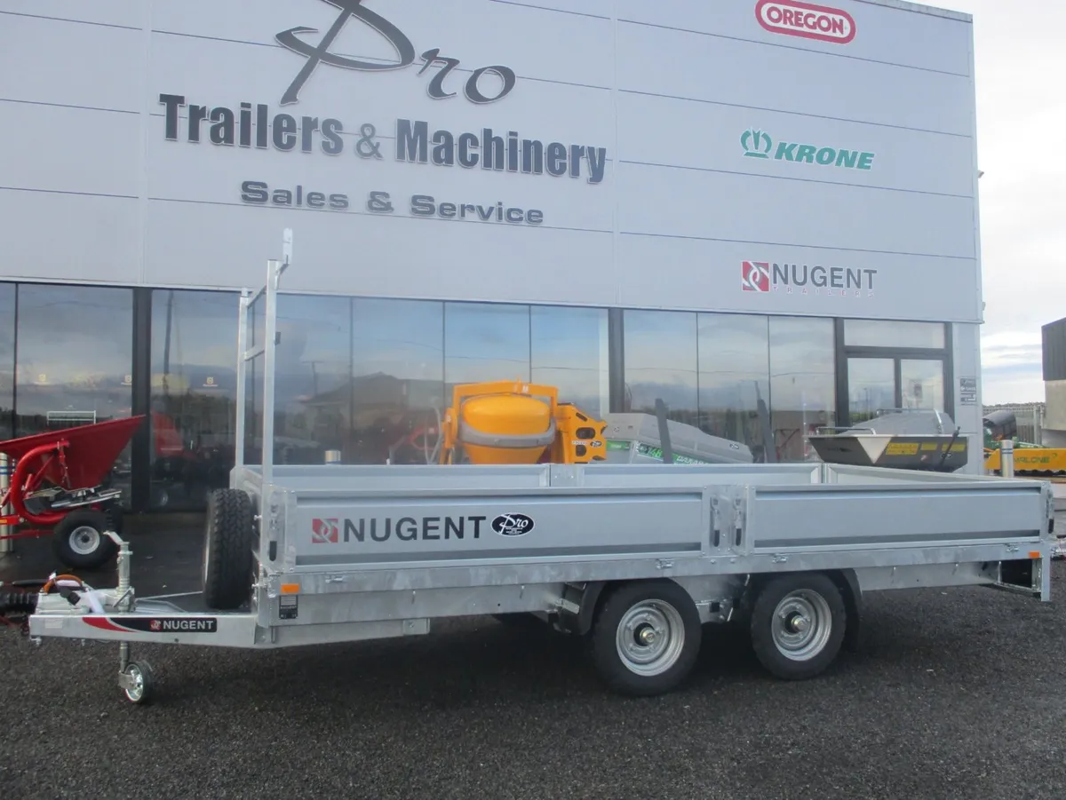 pro trailers nugent drop side trailer 10  12 14 ft - Image 2