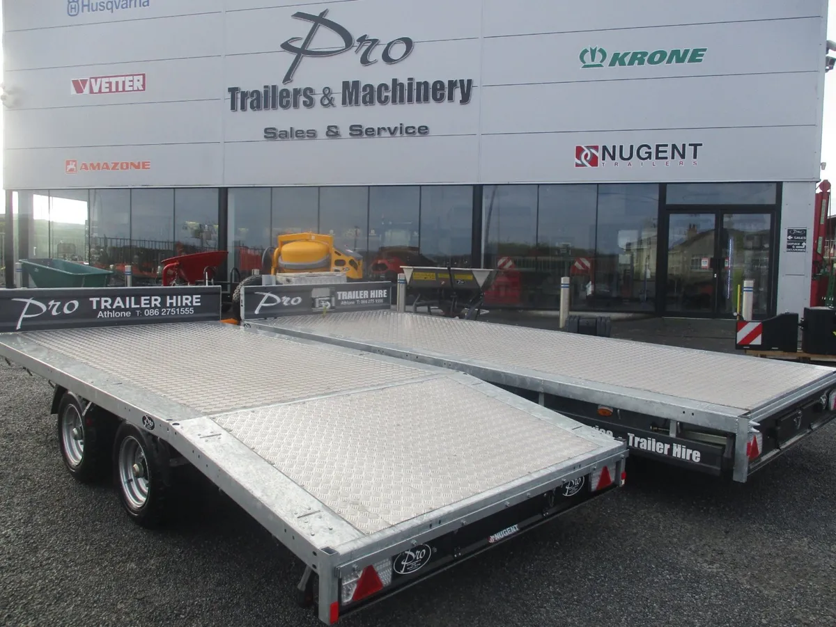 pro trailer hire car transporter hire - Image 1