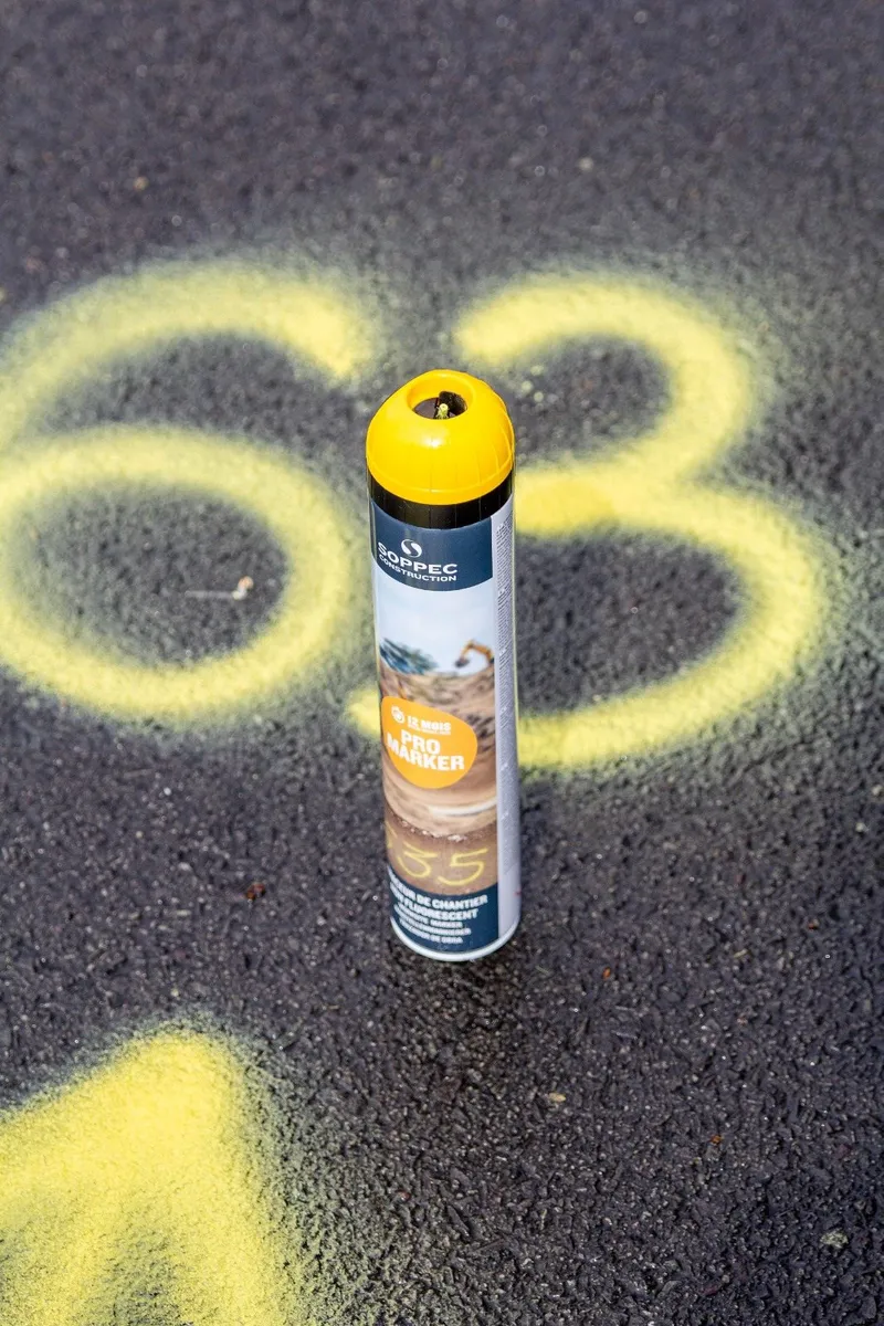 Ground marking paint - Soppec Promarker 750ml - Image 4