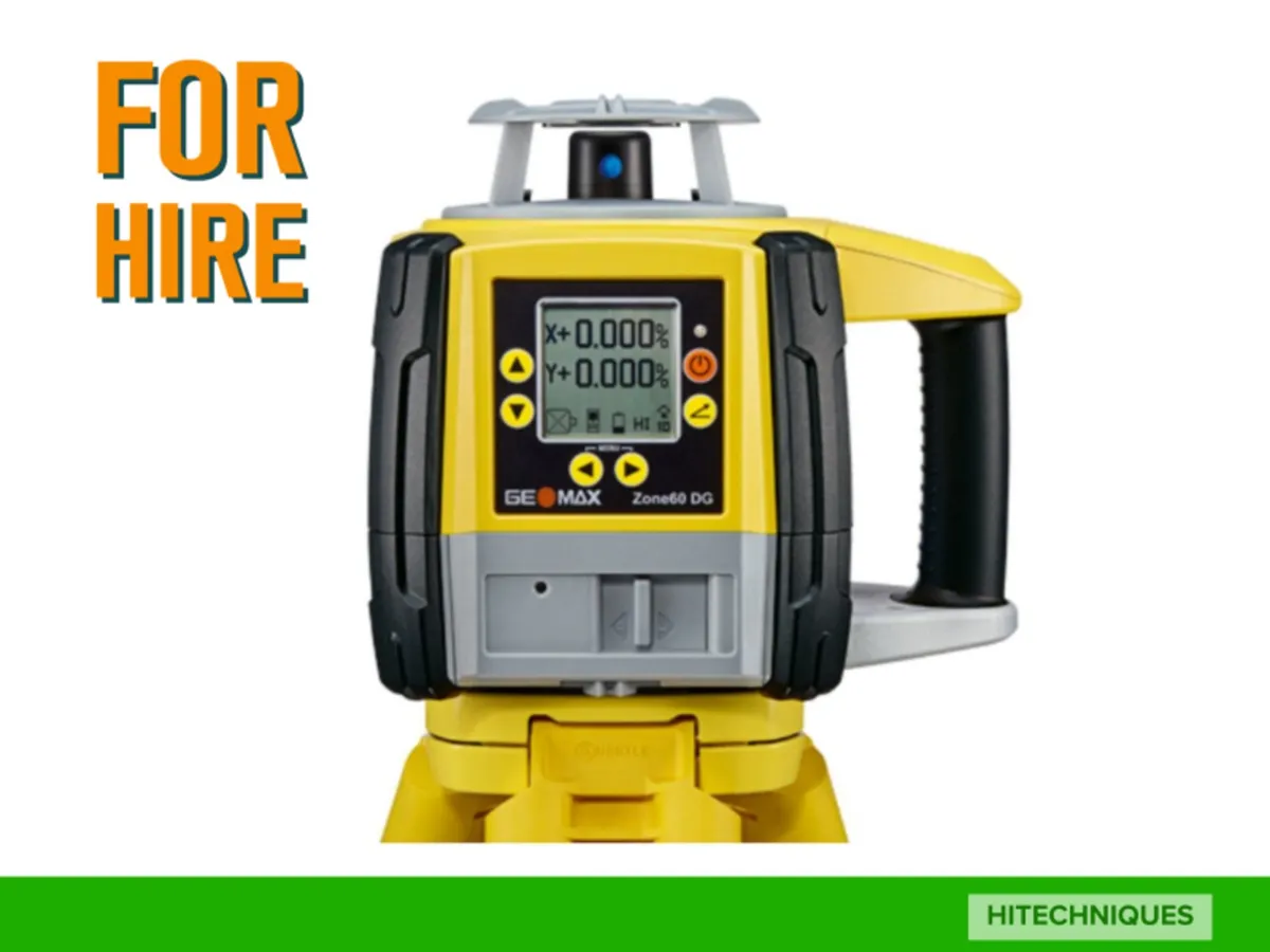 Fully-Automatic Laser for HIRE - GeoMax Zone60 DG - Image 1