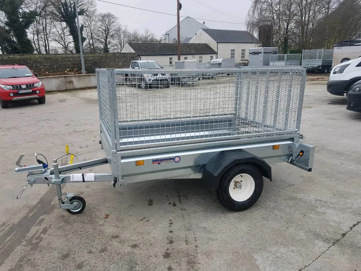 NEW INDESPENSION 8x4 single axle trailer