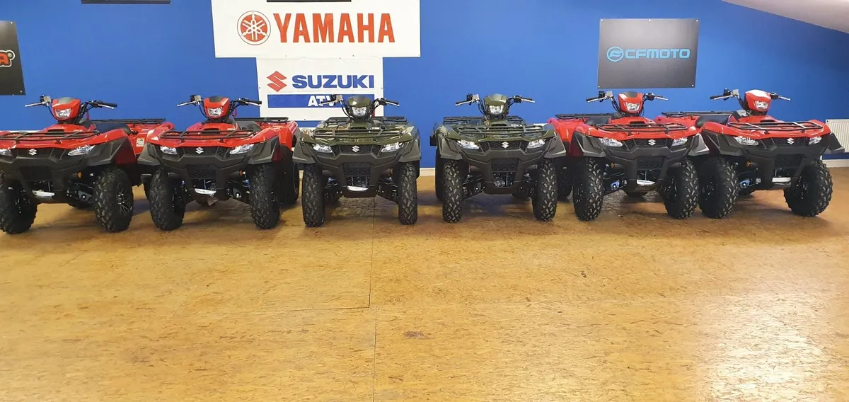 NEW 2024 SUZUKI QUADS - Image 4