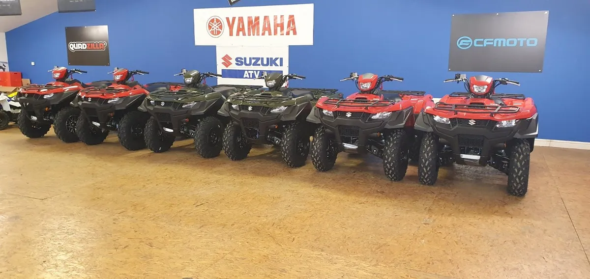 NEW 2024 SUZUKI QUADS - Image 1