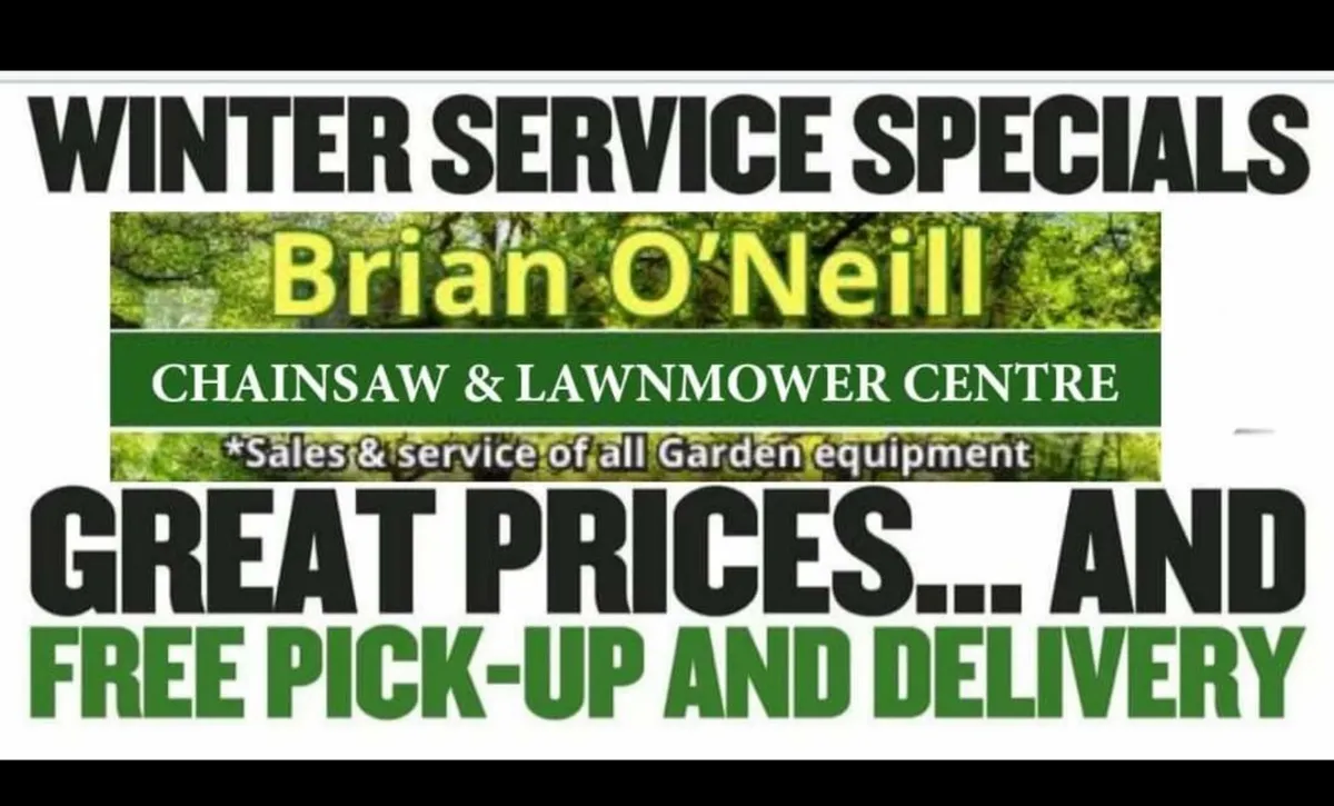 💢Repairs & Service, All garden equipment & more - Image 1