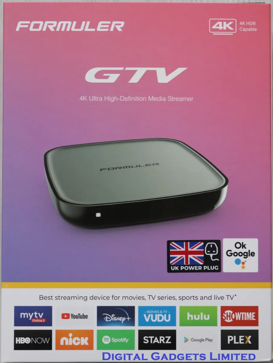 Formuler GTV 4K UHD Premium Android TV Box - Image 1