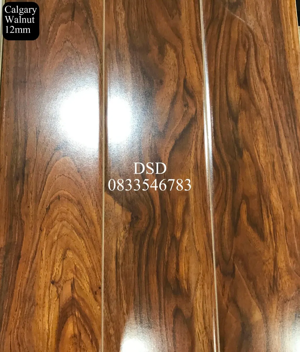 Calgary Walnut 12mm Gloss - Nationwide Delivery - Image 1