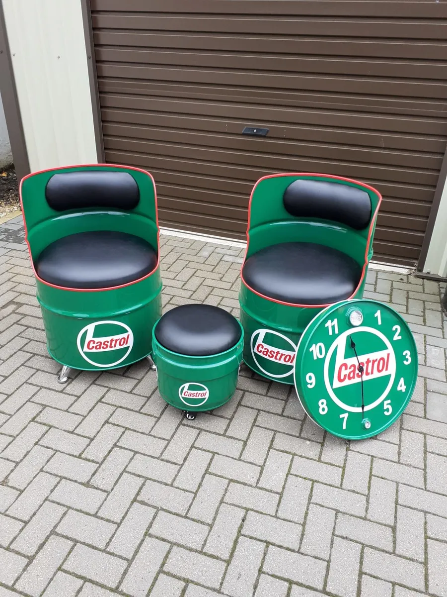 Oil drum deals seats for sale