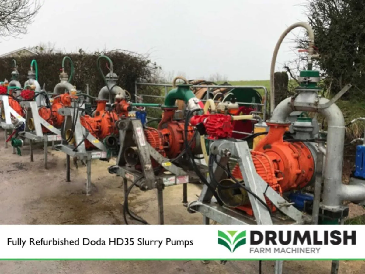 Fully Refurbished Doda HD35 Pumps (In-Stock)