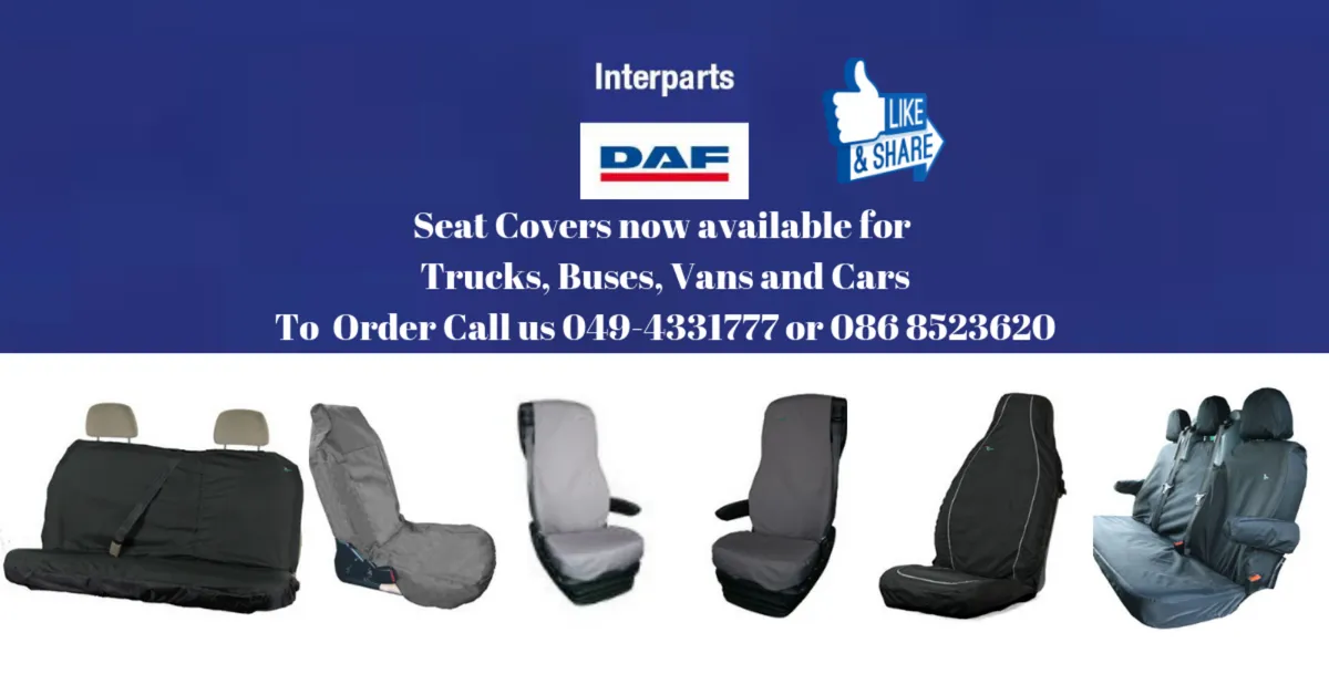 Seat Covers for Trucks,  Buses, Vans, Jeeps & Cars