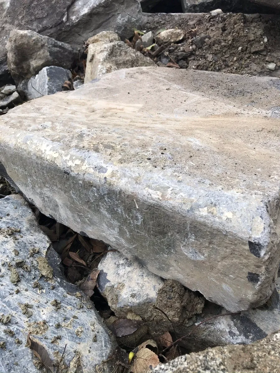 OLD RECLAIMED LIMESTONE STEPS - Image 4