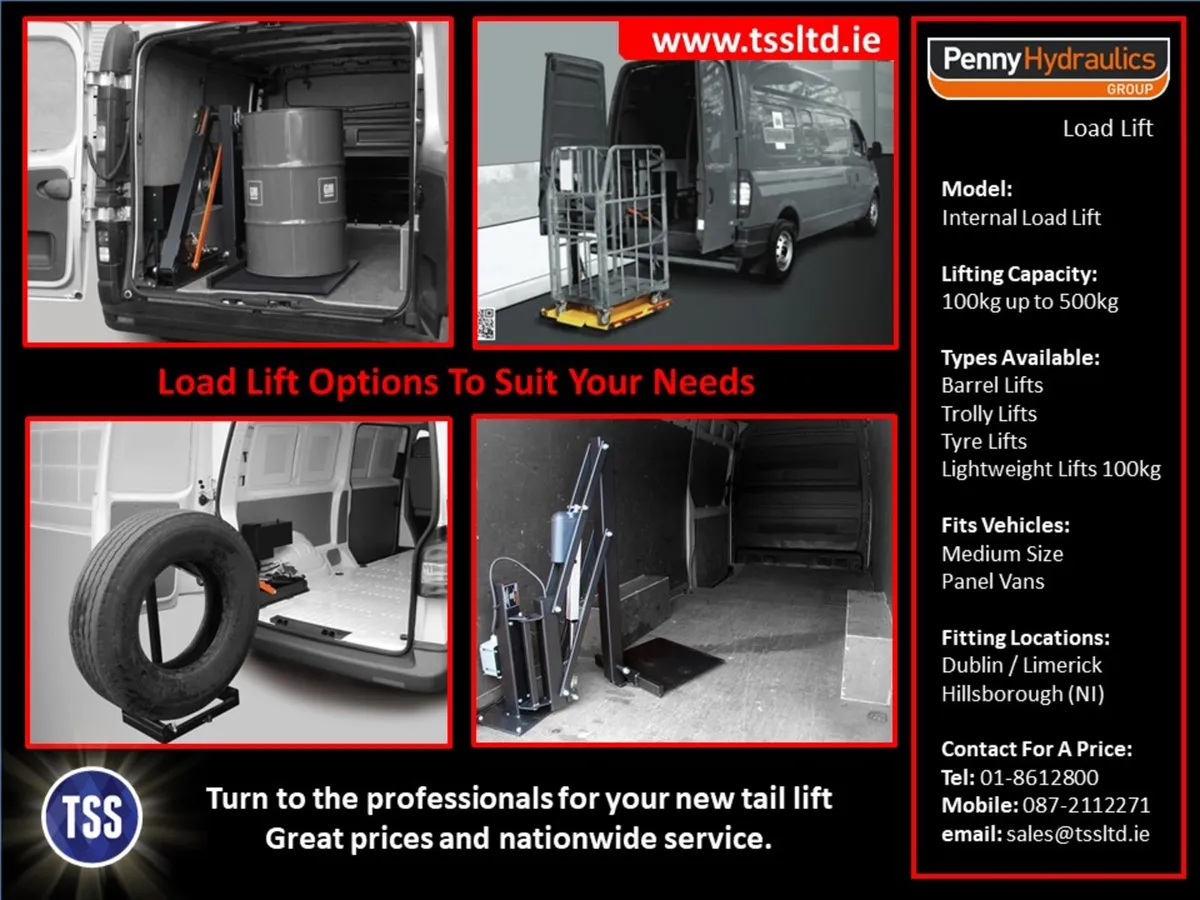 Internal Load Lifts For Commercial Vehicles - Image 2