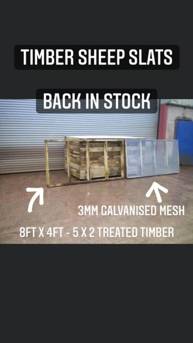 8ft x4ft Sheep Slats - Image 1