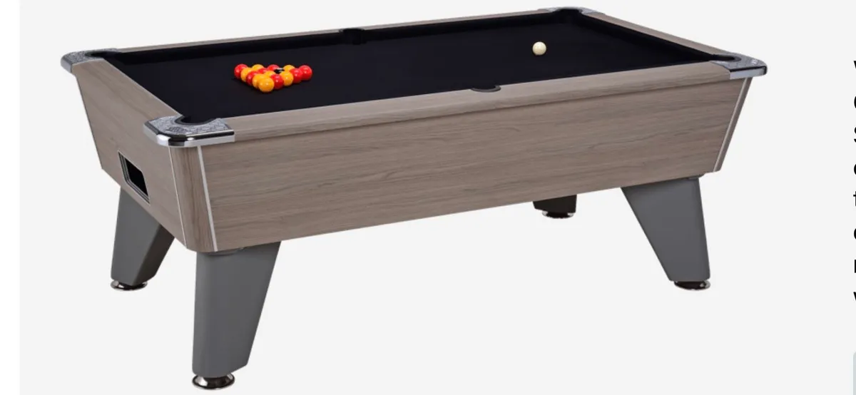 New Omega Pool Table - In Stock - Image 3