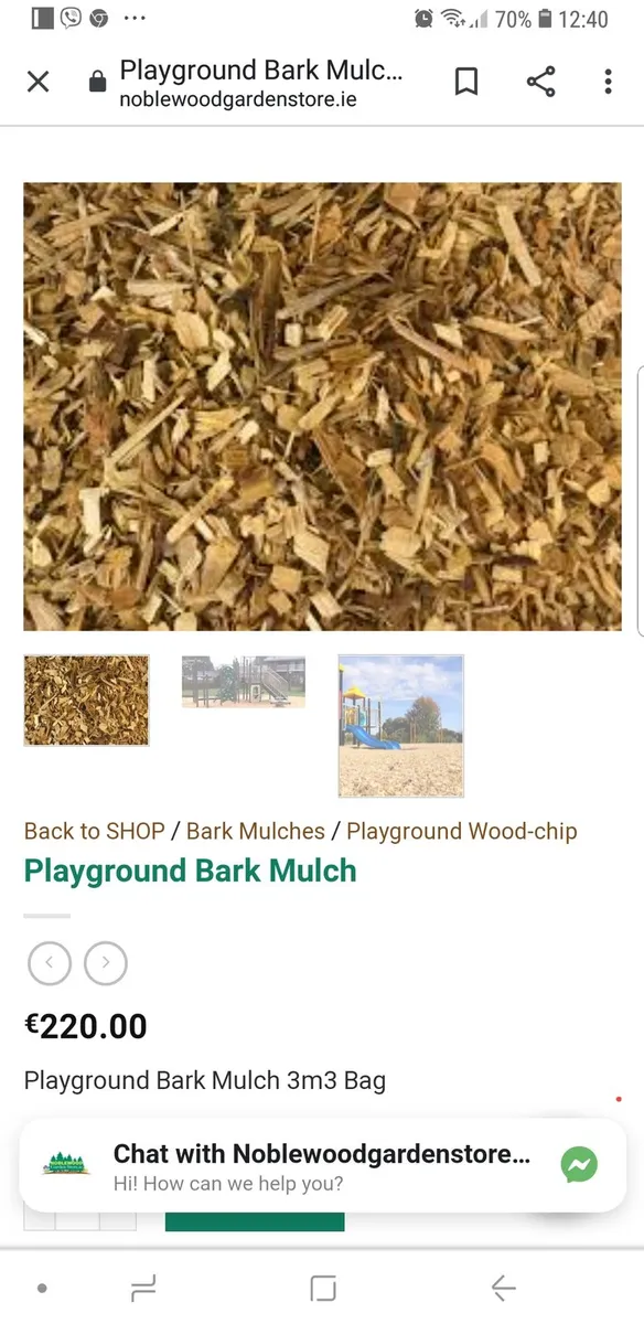 Playground wood chip mulch - Image 3