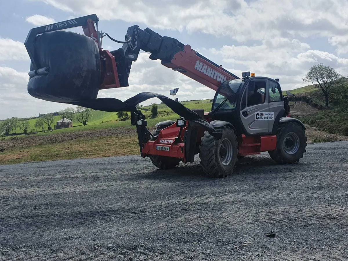 Moving stacked bales without damaging the plastic - Image 1