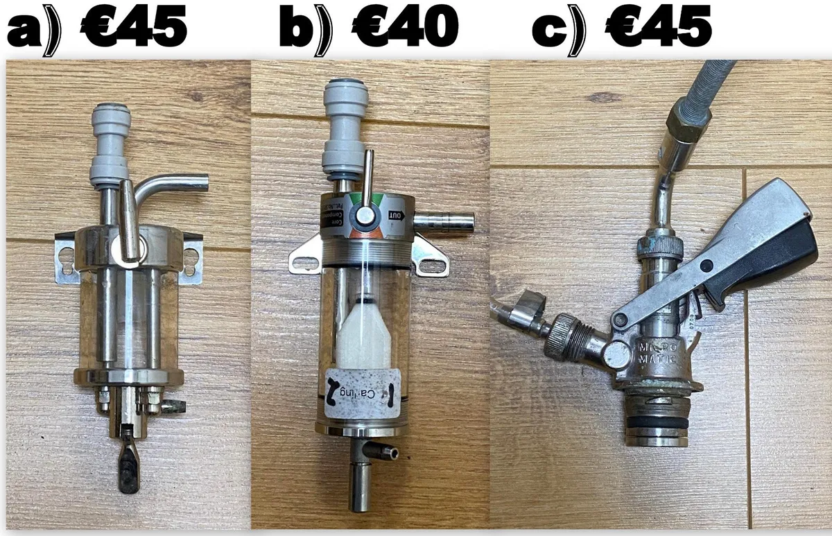 Bar equipment: couplers, glasses etc.. - Image 4