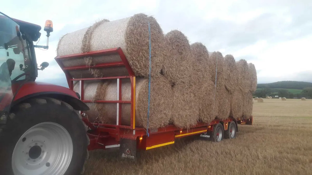 New bale trailers ex stock.  28ft extender or lowl - Image 4