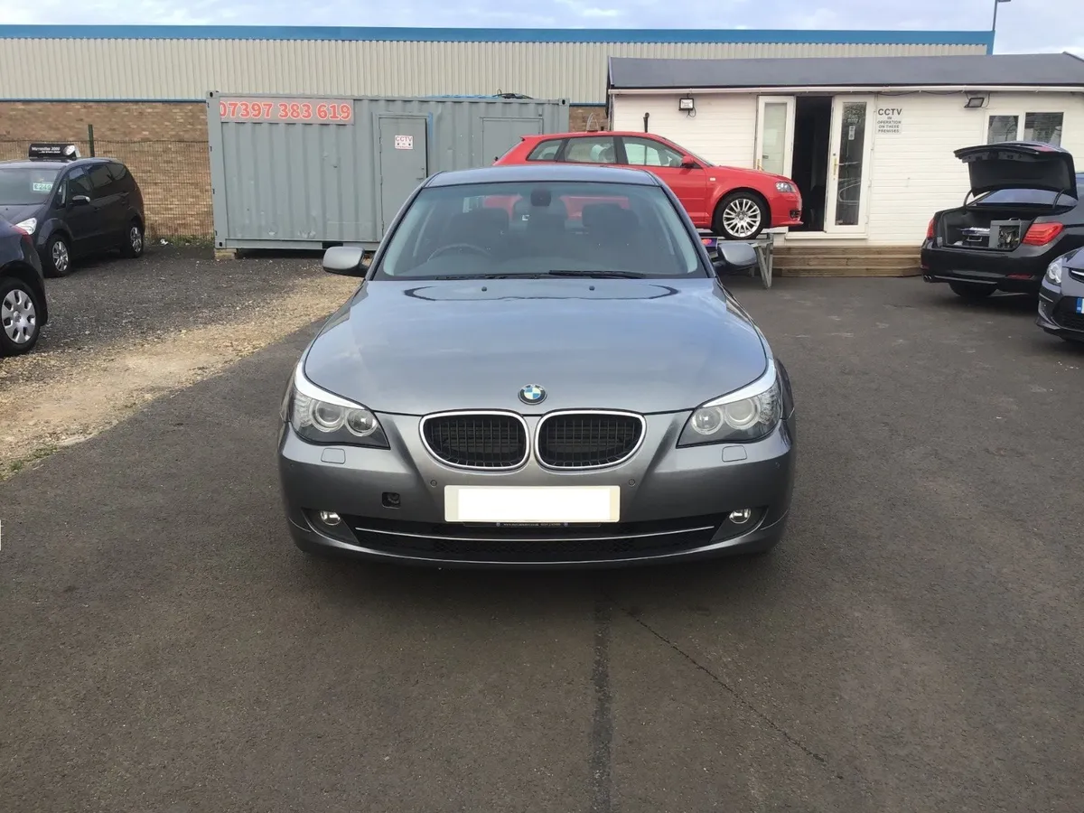 breaking bmw e60 5 series spacegrau metallic