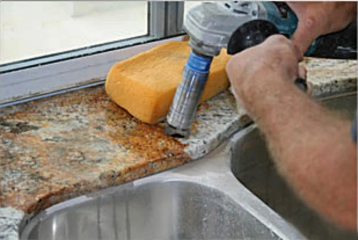 Granite Marble Worktop -Cuts Adjustment Repair - Image 3