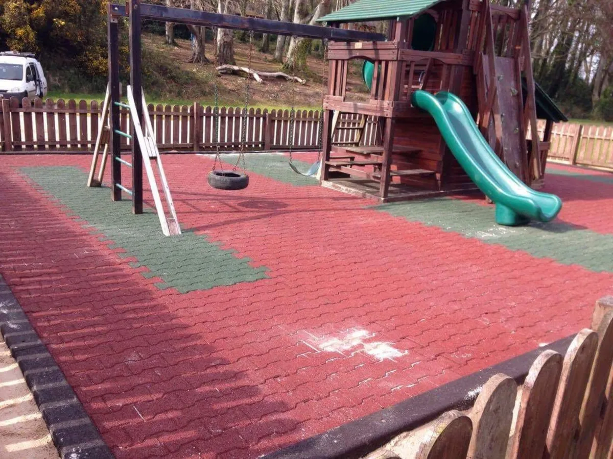 Rubber playground matting - Image 4