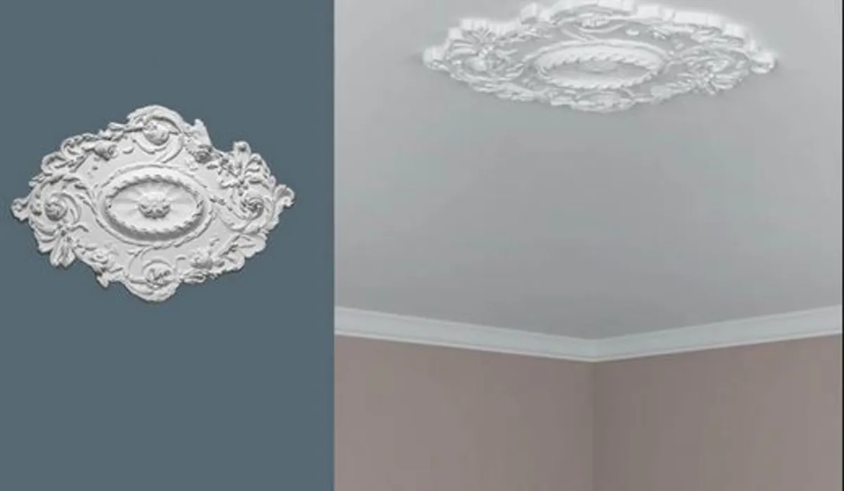 Wall decor ,ceiling rosette (hard Polyurethane) - Image 3