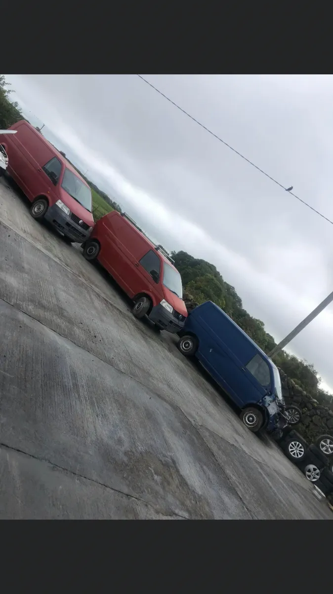 Vw transporter vans for dismantling