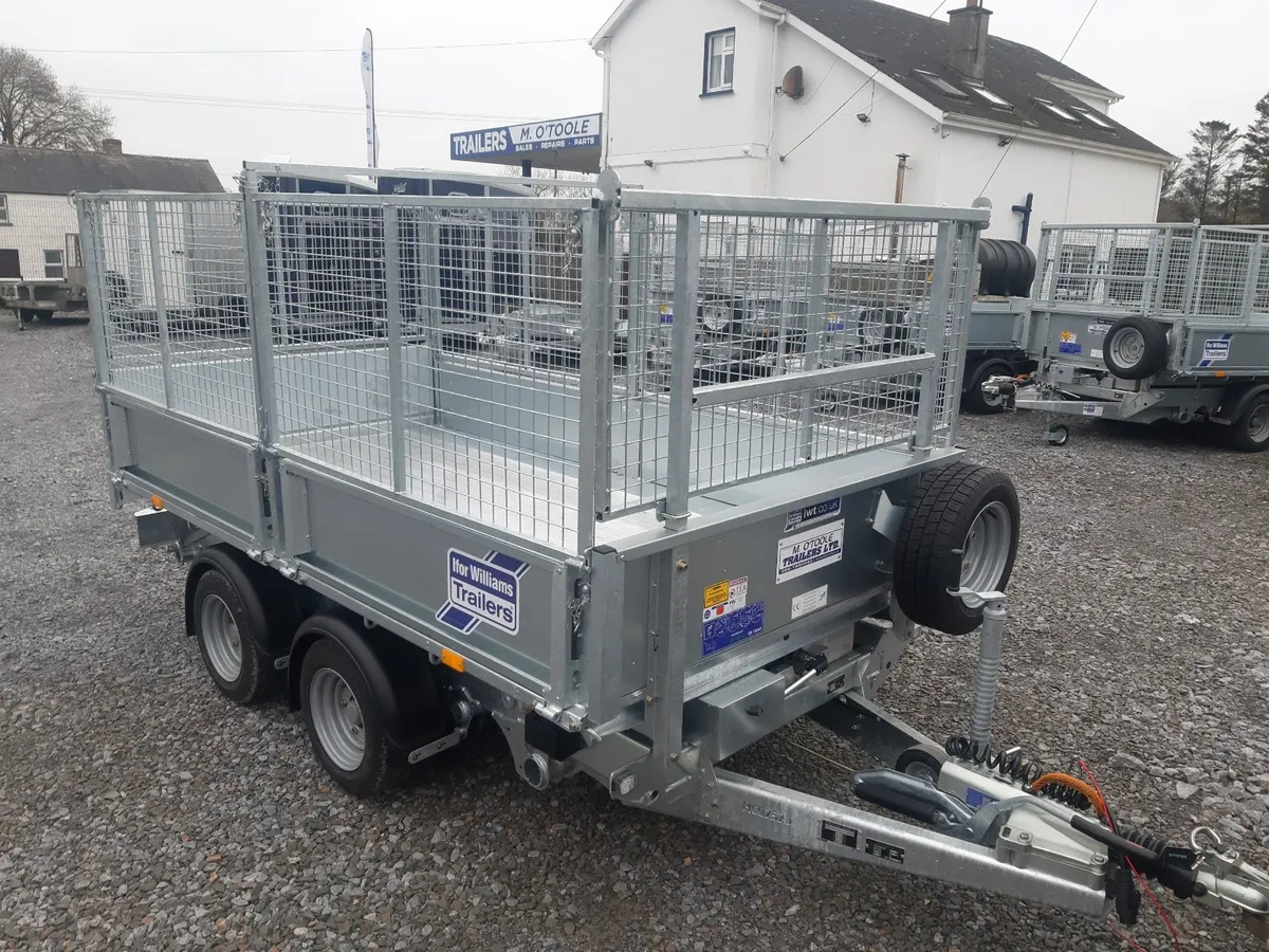 10' x 5'6"  IFOR WILLIAMS TIPPER TRAILER - Image 1