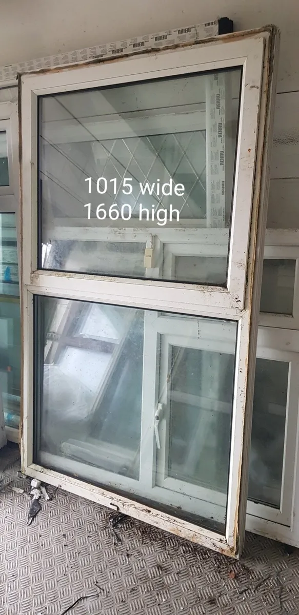 Mahogany and White Pvc  Windows - Image 1