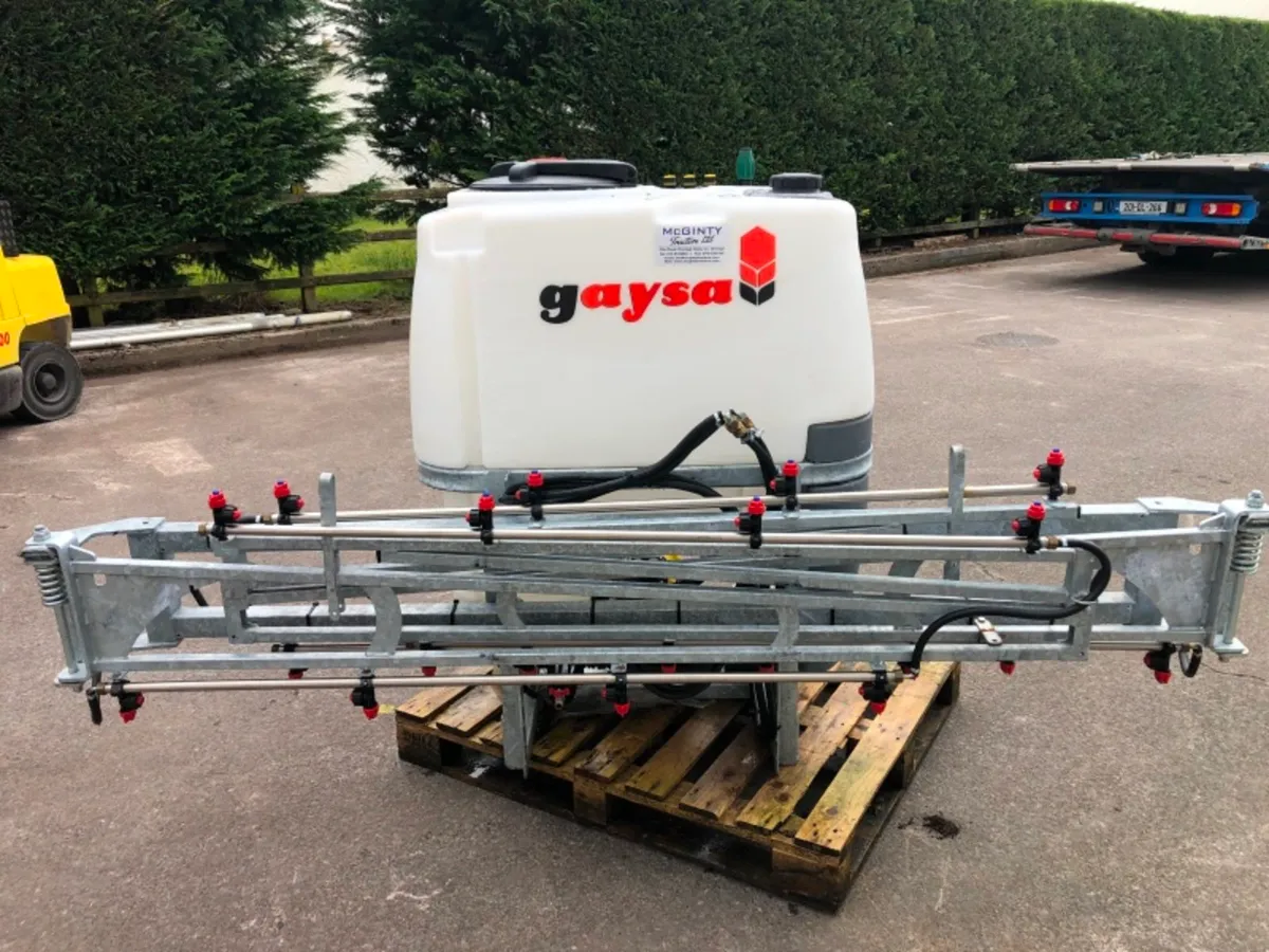 *New* Gaysa Sprayers 400 Litre 8 And 10 Meter Boom - Image 4