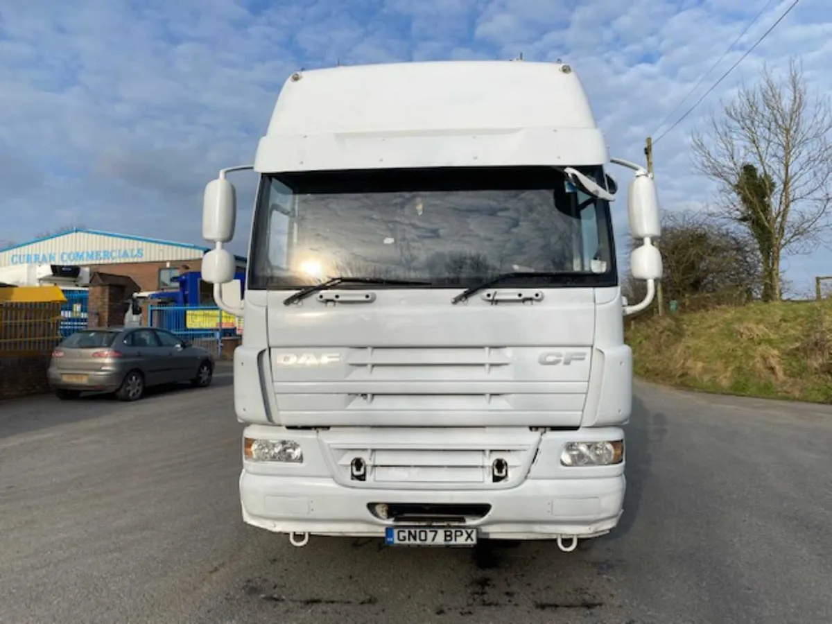 07 daf cf 65 280 4x2 on air 18Ton 30ft chassis cab - Image 2