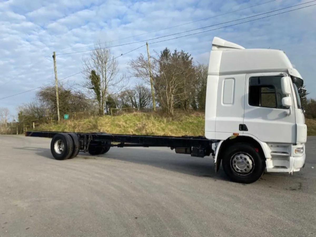 07 daf cf 65 280 4x2 on air 18Ton 30ft chassis cab - Image 4