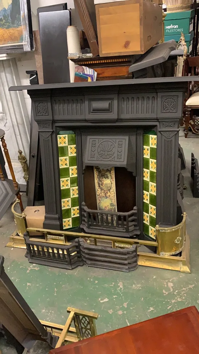 Large Range of antique fireplaces - Image 4