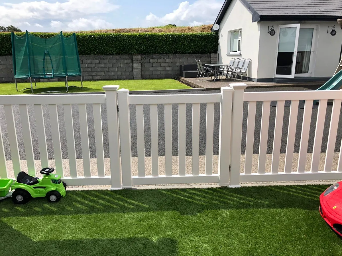 PVC Picket Fencing & Gates