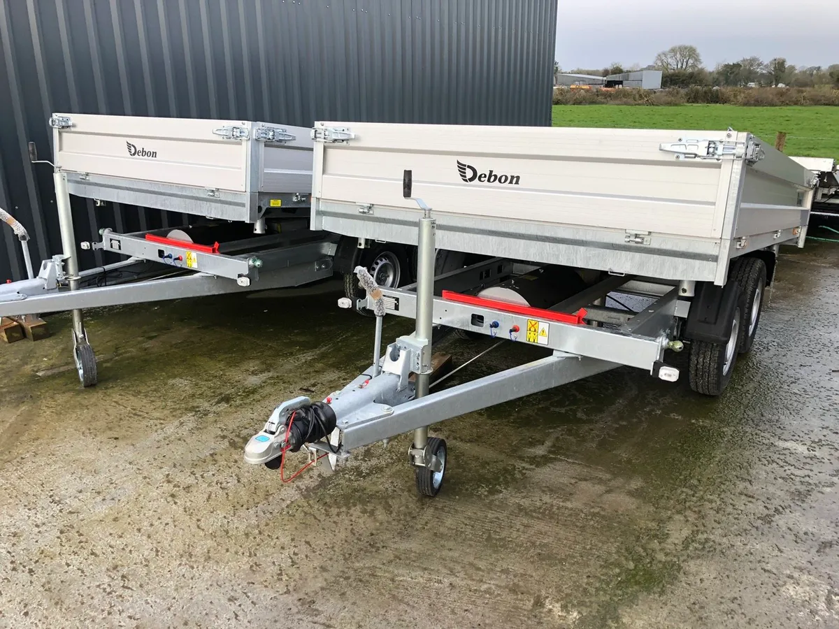 New Debon electric tipping trailers - Image 1