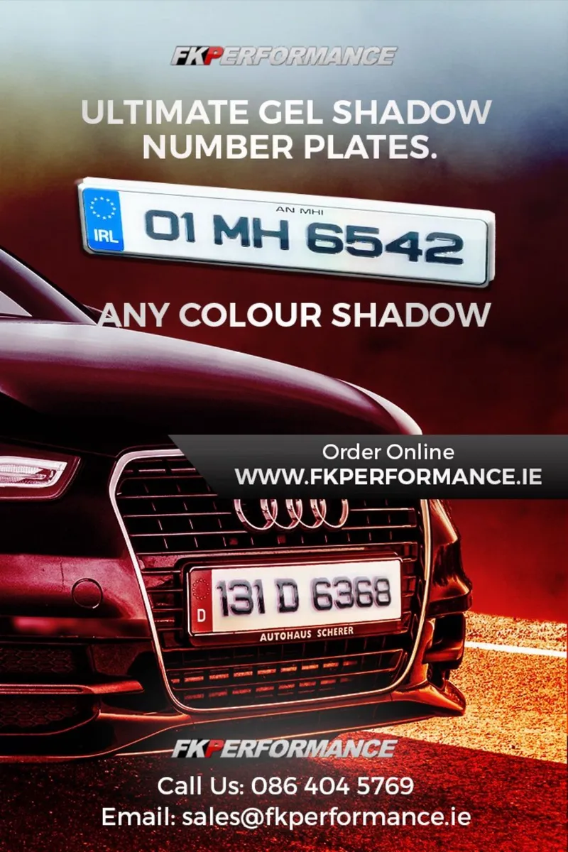 Gel shadow number plates - Image 3