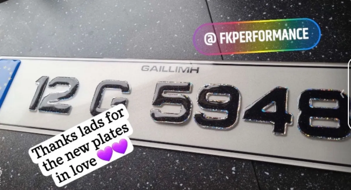 Upgrade your number plates at Fk free delivery - Image 2