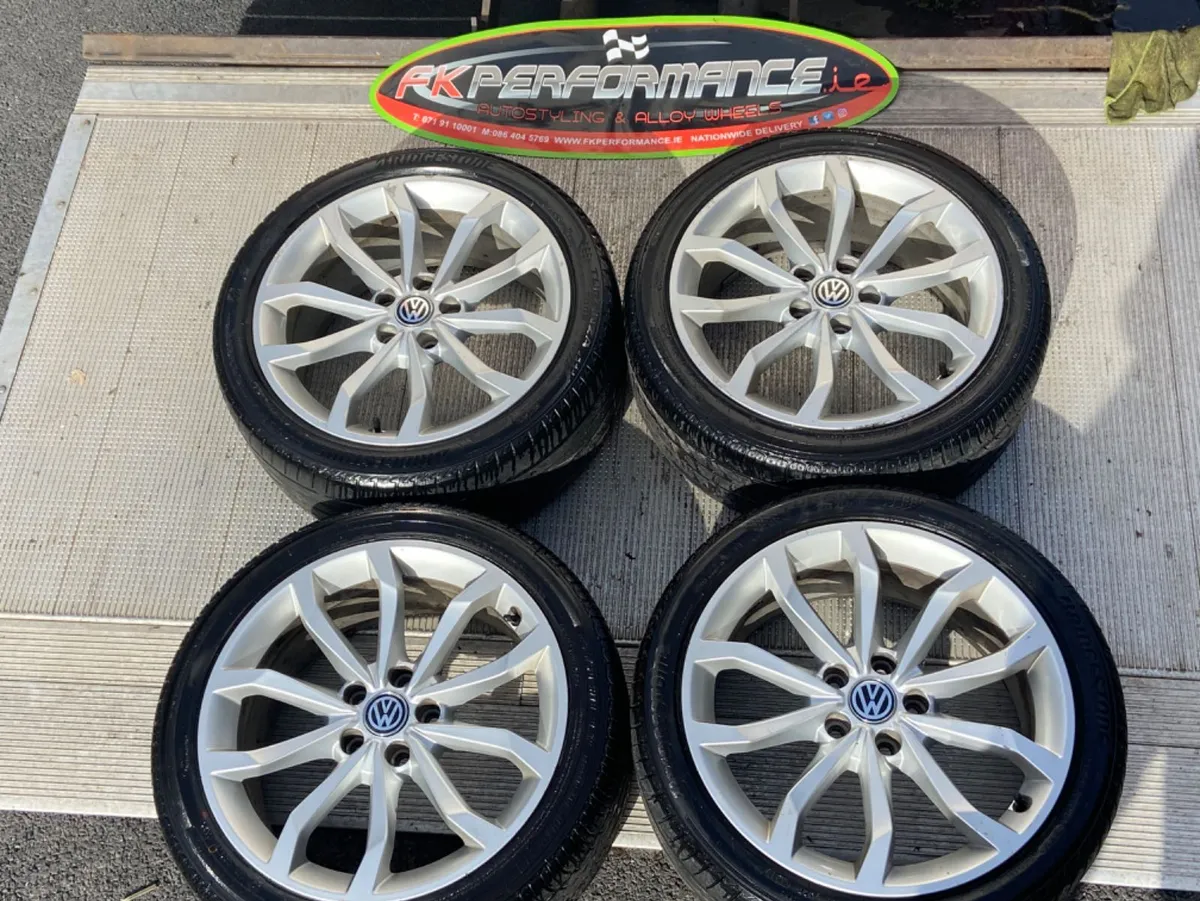 18” original vw audi sline alloys 5x112 - Image 3