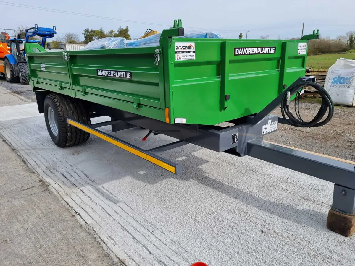 13x7 Tipper trailer. Also other sizes - Image 2