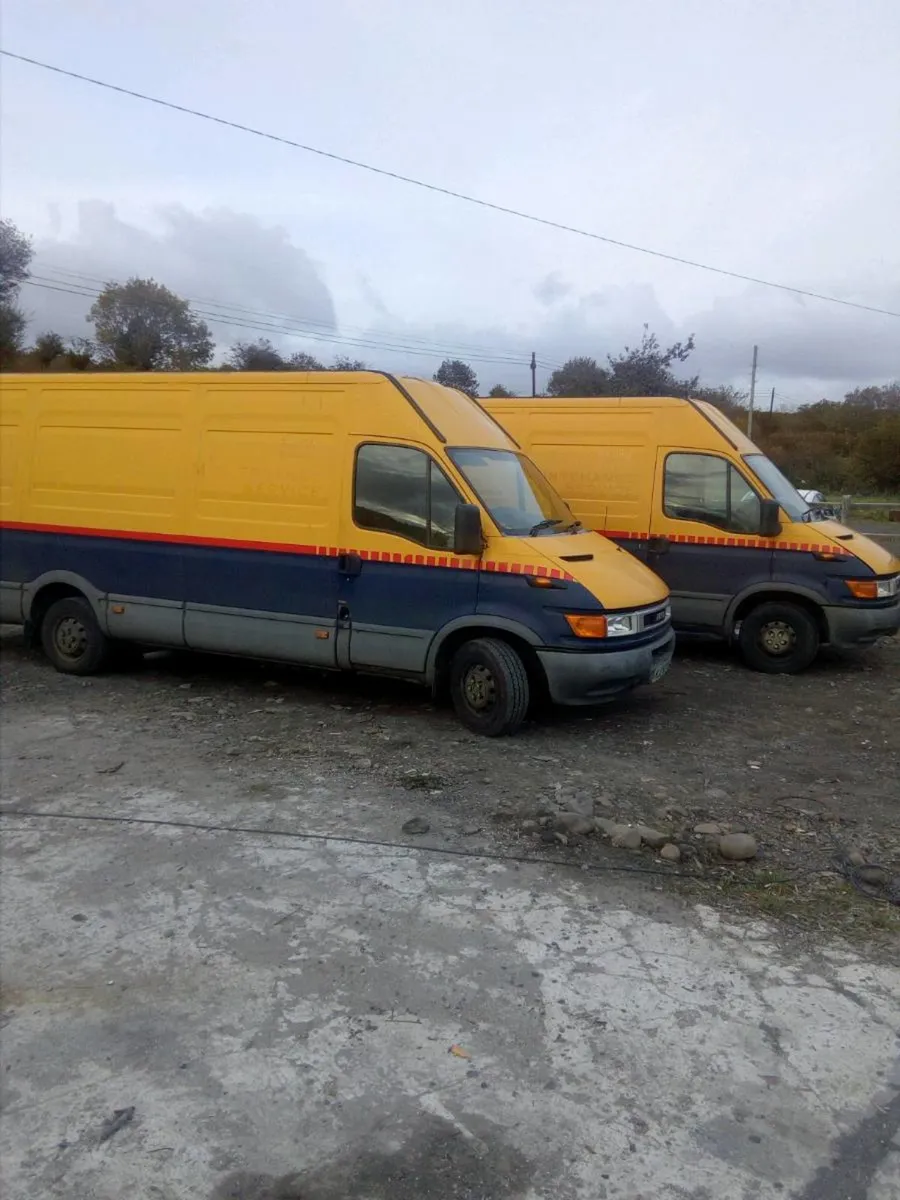 Iveco daily's for breaking - Image 1