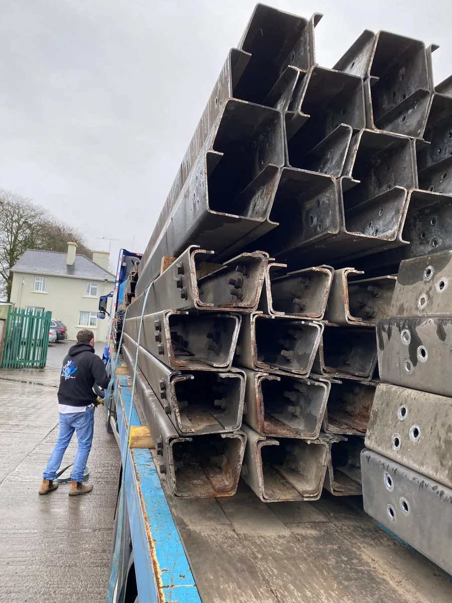 Steel beams and Crash barriers - Image 2