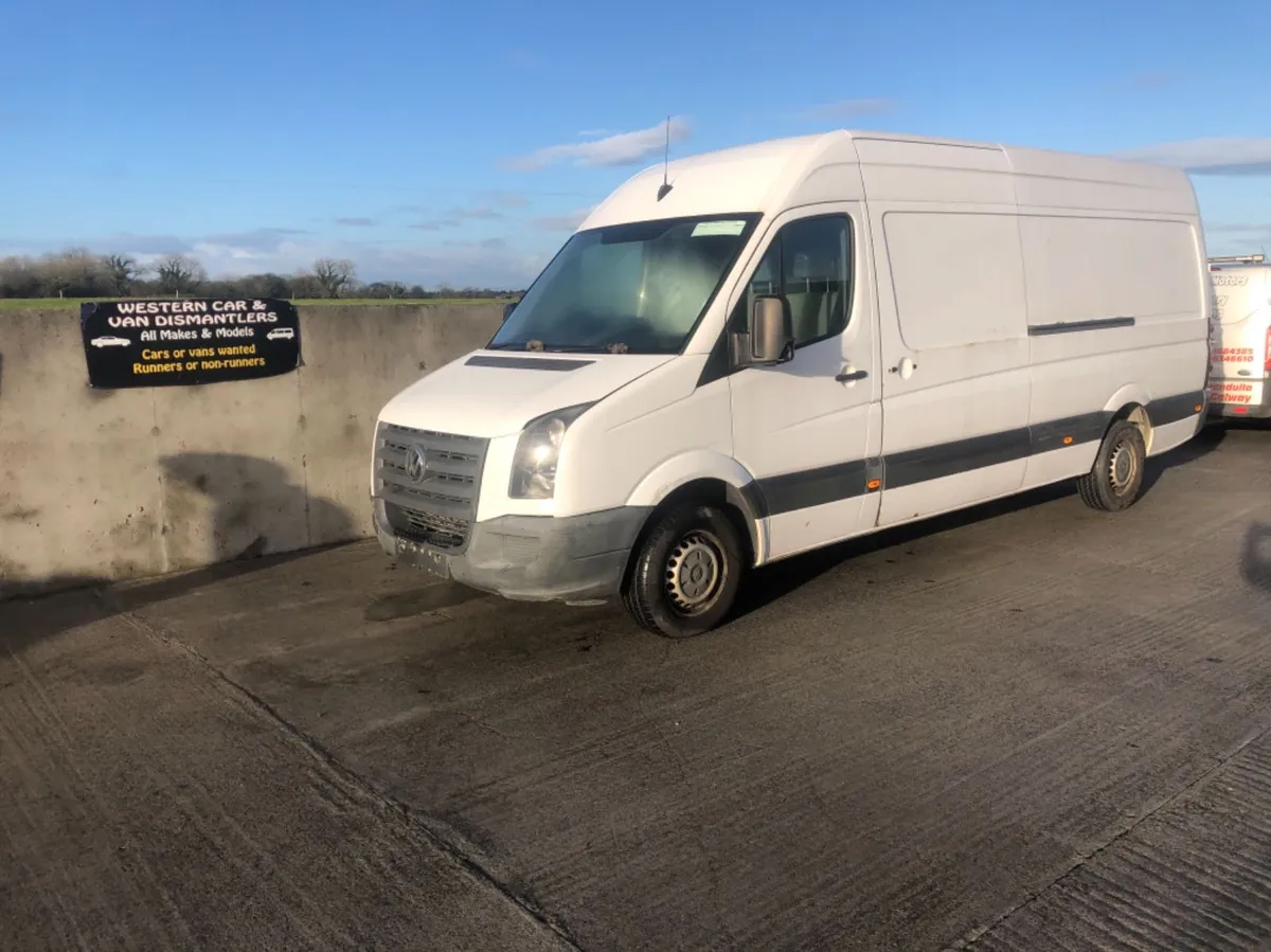 2012 vw crafter 2.5 tdi for parts