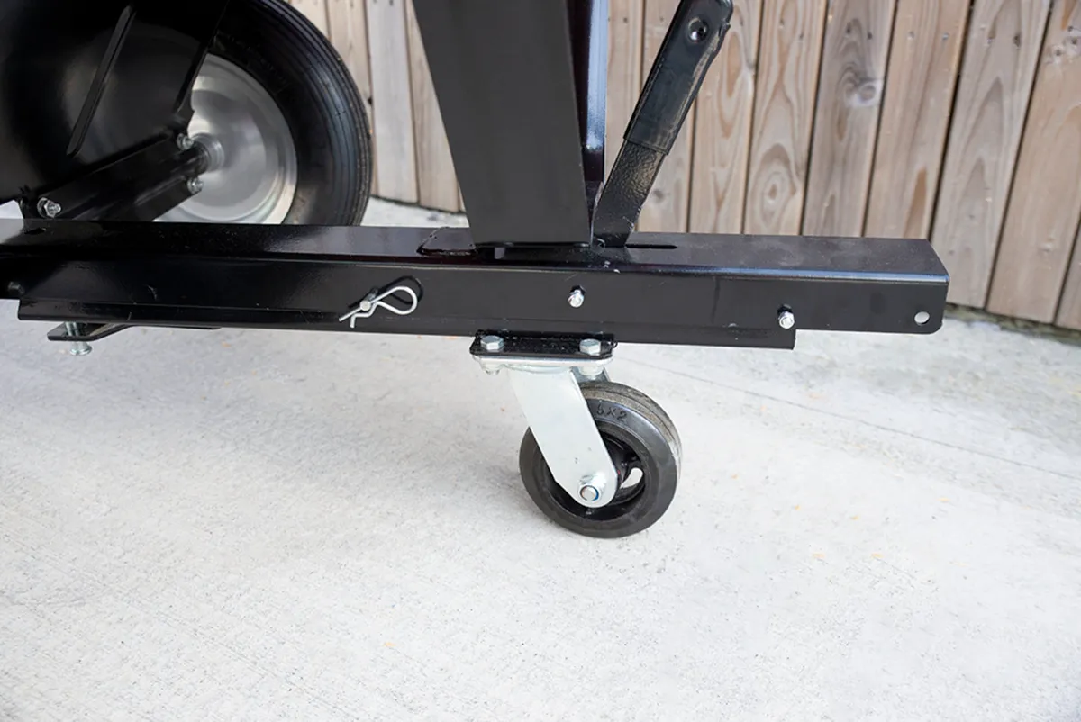 350L Tip Cart with vehicle attachment - Image 4
