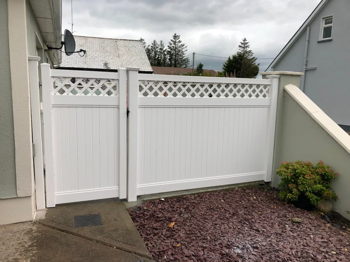 PVC Fencing & Gates - Image 1