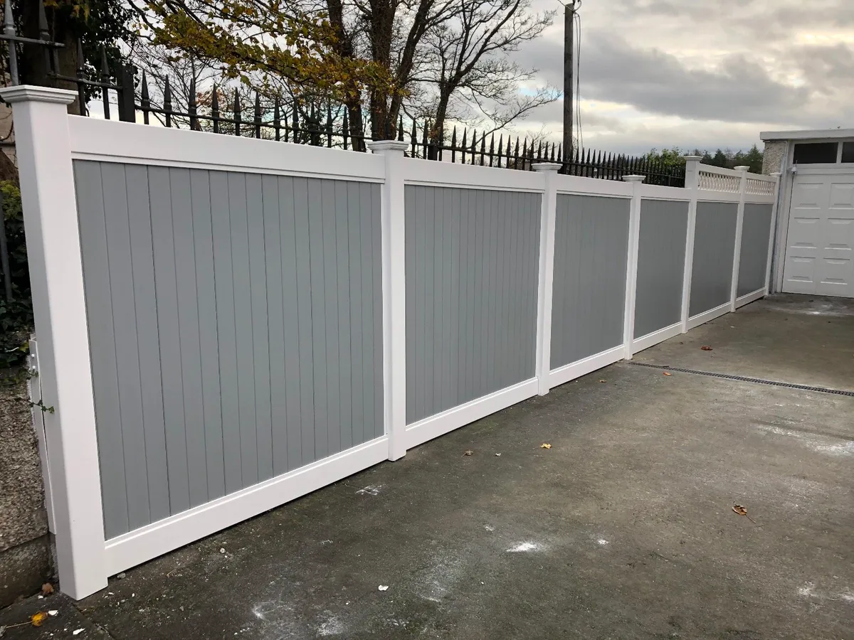 PVC Fence Panels - Image 1