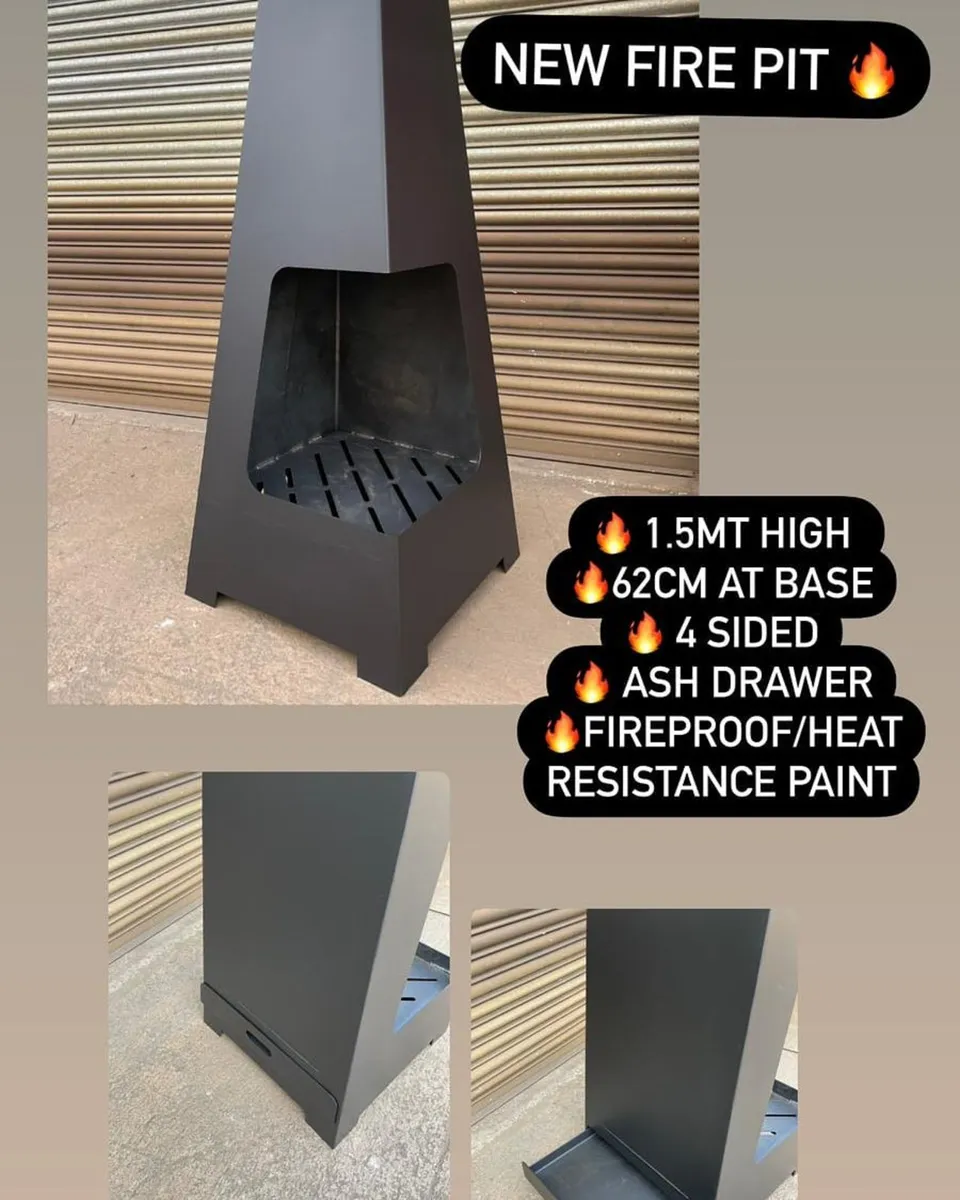 Fire Pits - Chiminea's 1.5mt and 2mt options - Image 4