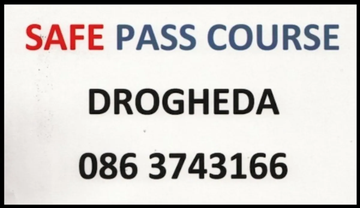 Safe pass Louth Meath North Dublin