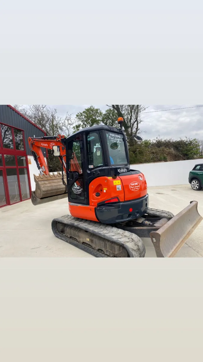 Self drive digger hire - Image 1