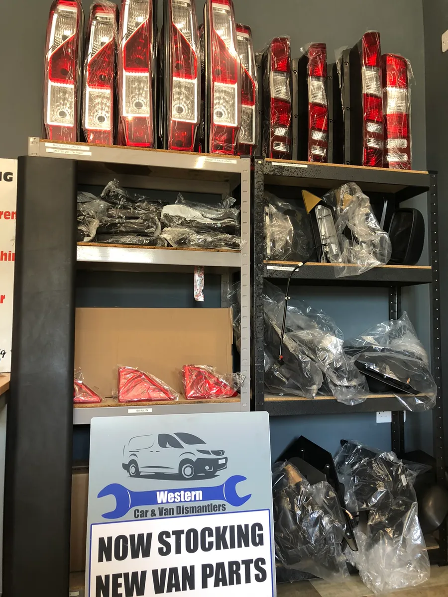 New vans parts at western car&van dismantlers