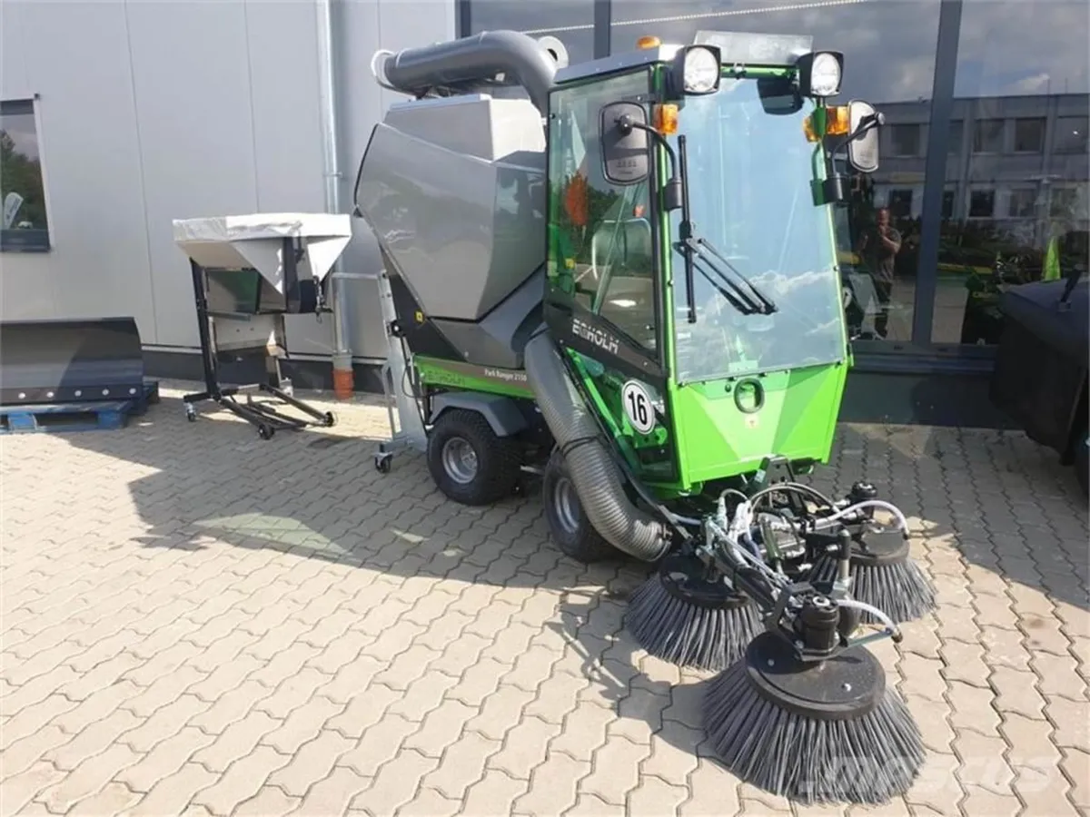 Egholm 2150 utility sweeper/ mower/ tractor (new) - Image 2