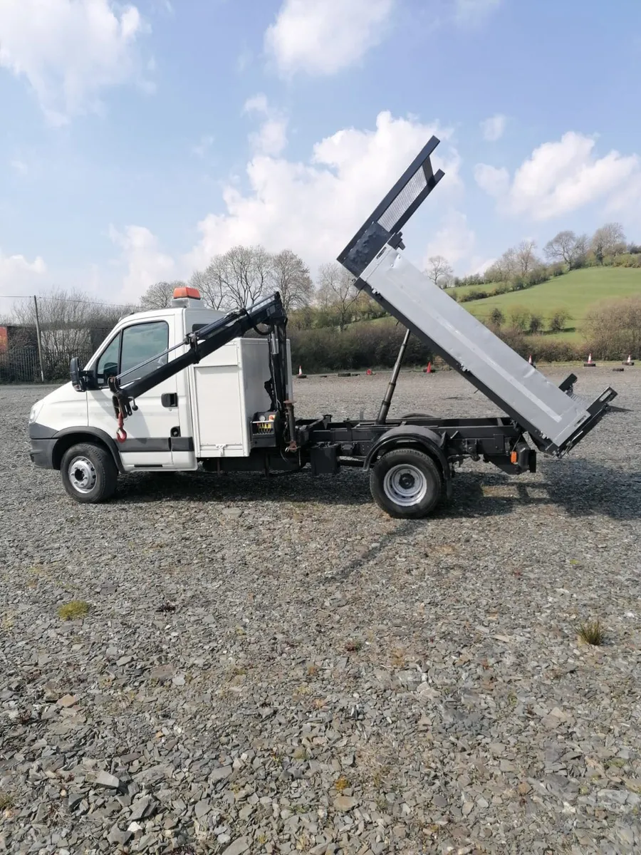 Iveco Daily, 2014 7 Ton Tipper Crane